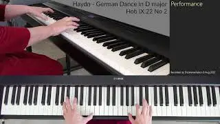 Haydn - Hob IX:22 No 2 German Dance in D major