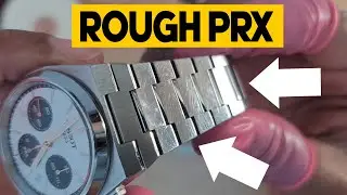 How to Polish a Stainless Steel Watch: Tissot PRX Chronograph