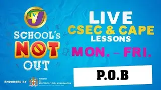 CSEC Principles Of Business Lesson - May 15 2020