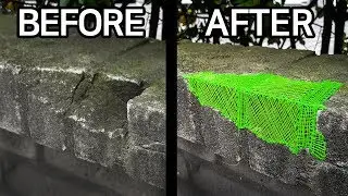 Ремонт стен с помощью 3D ручки