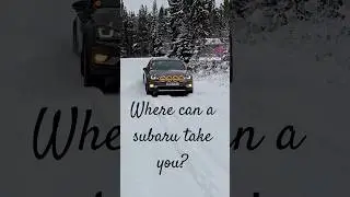 Where can a Subaru take you? #lifted #vw #mk7alltrack #dailydrivenestate #snow