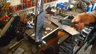 Blechschere Eigenbau. Metall schneiden. Eisenschere.Blech schneiden.