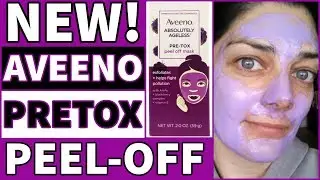AVEENO ABSOLUTELY AGELESS PRETOX PEEL OFF MASK