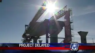 Weather, permitting issues delaying completion of Harbor Bridge Project