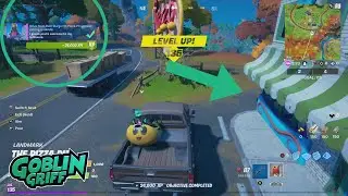 How to Drive from Durrr Burger to Pizza Pit without Exiting a Vehicle | Fortnite Epic Quest