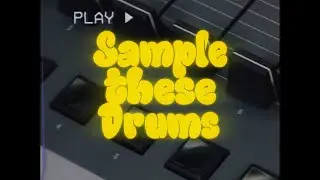 Sample These Drums ! EP18 #samplethis #drums #drumloops