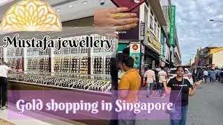 Gold shopping  in Singapore || Singapore Mustafa centre jewellery section|| Gold shopping vlog