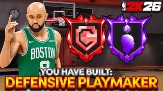 BEST DEFENSIVE PLAYMAKER BUILD in NBA 2K26! Clamp God + Elite Dimes