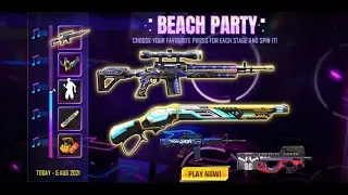 FREE FIRE NEW EVENT || BEACH PARTY EVENT FULL DETAIL || UPCOMING NEW BEACH PARTY EVENT DETAILS