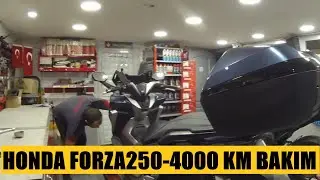 Honda Forza 250 - 4000 Km Periyodik bakım nasıl yapılıyor?