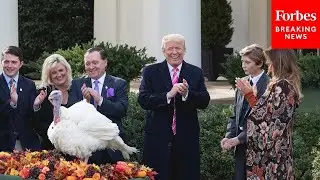 THANKSGIVING FLASHBACK: Trump Participates In Presidential Turkey Pardons During His First Term