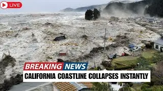1 MINUTE AGO: California Coast Under Tsunami Alert &mdash; Scientists Warn Coast Is Crumbling