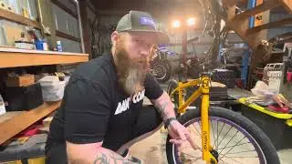 Installing Cult Butter Pegs on BMX #bmx #bmxlife #bmxstreet 