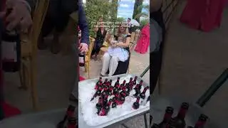 Beer boys at a wedding? Yes please!