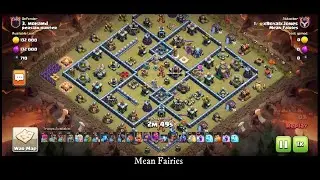 th14 hybrid base | island base  war attack 2021 3 star - Mean Fairies