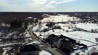 п.Вахтан вид с птичего полета