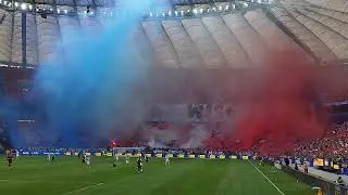 Pogoń Szczecin vs. Wisła Krak&oacute;w 02.05.24 Pyro 3 Wisla