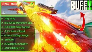 BUFF M13 Gunsmith Give Aimbot!! M13 Gunsmith Are Meta in COD Mobile [TRY THIS]