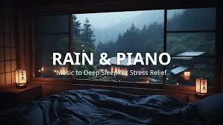 Relaxing Sleep Music for Stress Relief - Deep Rest On Rainy Day Calm the Mind & Body, Meditation