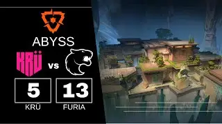 KR&Uuml; vs FURIA - Abyss (Mapa 3) - VCT Am&eacute;ricas: Kickoff 2026 | PT-BR VALORANT Highlights