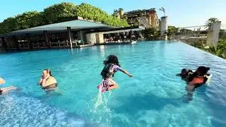 Day 5 Xcaret Mexico | checkout+infinite pool | #XcaretMexico #InfinityPool #FamilyTravel #MexicoTrip