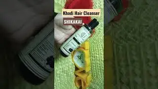 khadi Shikakai Hair Cleanser || control #hairfall & gives shine #shorts