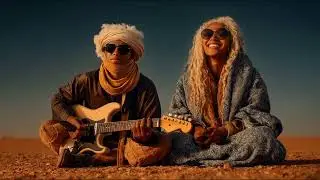 Happy Desert Vibe &ndash; Sahara Tuareg Groove | Nomadic Beats 🏜️🥁 Original Song 2025  #TuaregGroove