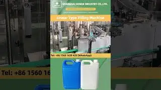 Fully Automatic Linear Filling Machine | Bottle Filling System for Liquids #fillingmachine #machine