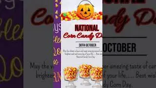 National Candy Corn Day