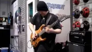 Dave Reffett Rocking Out for Eminence Speakers @ The 2011 NAMM Show