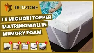 I 5 migliori topper matrimoniali in Memory Foam