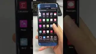 S7 Edge Blue Coral