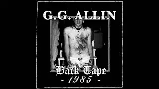 GG ALLIN BITE IT YOU SCUM BACK TAPE 1985