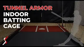 Indoor Batting Cage Practice Solutions:  Tunnel Armor Protection for Gym Flooring