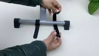 GOREDI FOLDABLE PEDAL EXERCISER Install The Hook & Loop Tapes