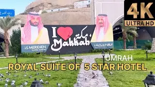 Staying in the Grand Royal Suite | Le Meridien Makkah 🇸🇦 #UmrahVlog #5StarInMakkah