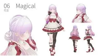 ライブ配信用3Dモデル　全14モデルのご紹介