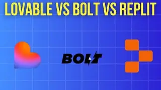Lovable против Bolt против Replit | Лучший веб-разработчик ИИ (2025)