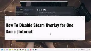 How To Disable Steam Overlay for One Game 2023