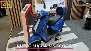 New Rutec Lucca 125 &ndash; Stylish & Efficient Urban Scooter