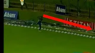Best catch ever in cricket by Mathews and Dilshan Combo!!!!!
