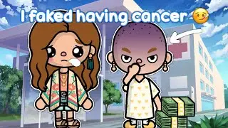 I Faked Having *CANCER* 🤒😈 || *WITH VOICE* 🎙️|| Toca Boca TikTok Roleplay 🩵🌈