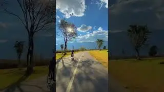 Beutiful nature with cycle riding/#nature #cycling