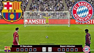 BARCELONA VS BAYERN MUNCHEN FULL PENALTY SHOOTOUT | BAR VS BAY HIGHLIGHTS