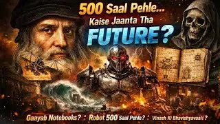 Leonardo da Vinci ne Future Dekh Liya Tha? | Gaayab Notebooks aur Sabse Bada Raaz 😱