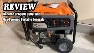 Generac GP6500E 6500-Watt Gas-Powered Portable Generator Review 2024