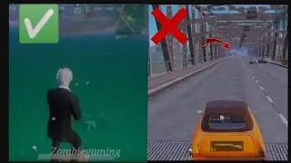 New🔥 way to cross the bridge in pubg #Zombiegaming #shots