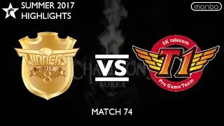 EEW vs SKT All Games Highlights LCK Summer 2017 Ever8 Winners vs SK Telecom T1 LoL eSports