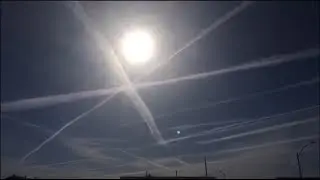 🕛Time Lapse of Geoengineering Operations Over Las Vegas, Nevada! June 7 2023.