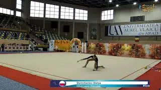 Demchenko Darya KSGA Legion Warszawa POL Juniors Clubs Arad Trophy   RG International Tournament